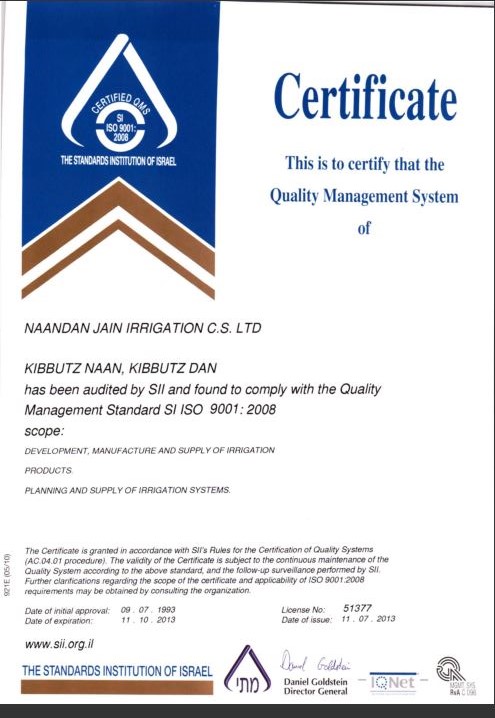 Certificat de managmentul calitatii ISO 9001:2008